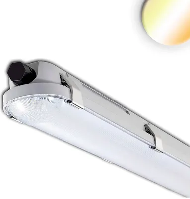 Produktbild von ISOLED LED Wannenleuchte 120cm IP65, Powerswitch 25-40W, Colorswitch 3000/4000/5000K