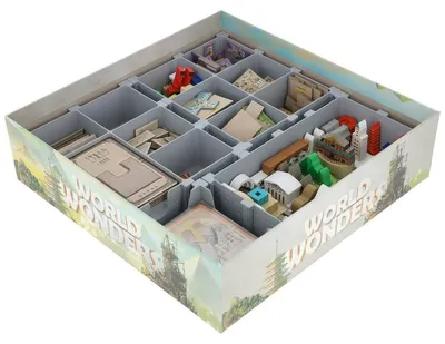 Produktbild von Organizer Insert für World Wonders Grundspielbox von