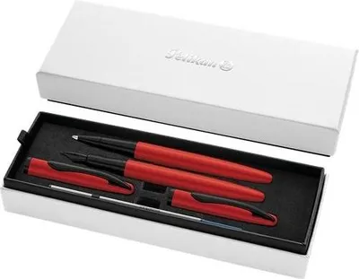 Zdjęcie produktu dla Pelikan 400197481 Pelikan Schreibset Jazz® Noble Elegance rot