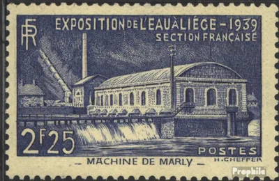 Produktbild von Briefmarken Frankreich 1939 Mi 449 (kompl.Ausg.) postfrisch Das Wasser