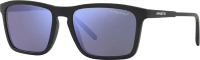 Immagine prodotto di Arnette SHYGUY AN 4283 NERO OPACO/AZZURRO 56/18/140 Occhiali da sole da uomo Occhiali da sole da uomo