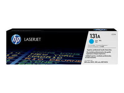 Immagine prodotto di HP 131A CF211A Cyan Original Toner Cartridge - For LaserJet Pro M251/M276