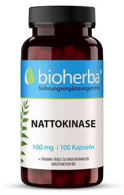 Produktbild von Bioherba Nattokinase 100 mg 100 Kapseln