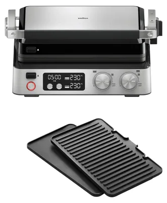 Productafbeelding van Braun MultiGrill 7 contactgrill, model CG 7040, roestvrij staal