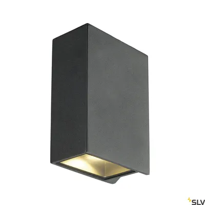 Immagine prodotto di QUAD XL 2 applique, angolare, antracite, LED, 2x3,2W, 3000K, up-down