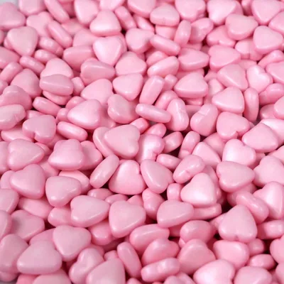 Produktbild von Streuselheld Rosa Herzen 120g Streusel zum Dekorieren und Verzieren von Gebäck aller Art wie Torten Kuchen Keksen Zuckerstreusel