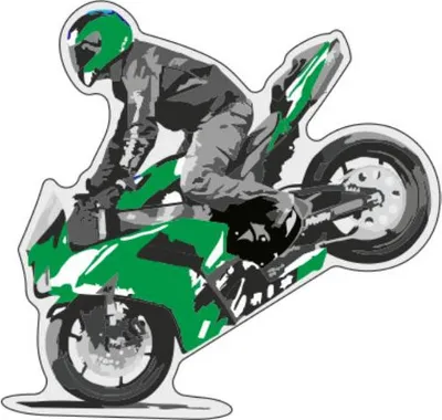 Immagine prodotto di Adesivi decorativi 2 pezzi piatti/UV ONEDESIGN verde 5006VP
