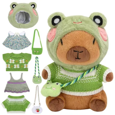 Productafbeelding van Pluche Capybara Dier 23 cm als Speelgoed of Decoratie