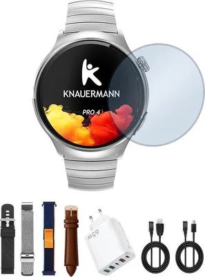 Zdjęcie produktu dla Knauermann PRO 4 (2026) Smartwatch z funkcją połączeń i SOS