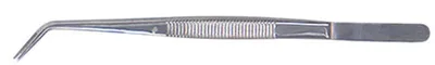 Produktbild von Krick Pinzette gekröpft spitz  150mm