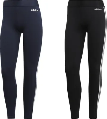 Produktbild von adidas Leggings 3 Streifen für Damen, Farbe:Hellgrau, Größe:XS