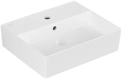 Immagine prodotto di Villeroy & Boch Memento 2.0 lavabo mural, 1 trou pour robinet, avec trop-plein, poli, 500x420mm, 4A225GRW, 4A225GRW