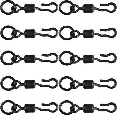 Produktbild von Fox Edges Kwik Change Hook Swivels - 10 Karpfenwirbel, Größe:10