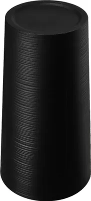 Produktbild von KADAX Blumentopf Blumentopf 57cm Abdeckung mit Einsatz Blumenständer Kunststoff Schwarz