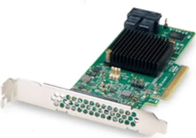 Produktbild von BROADCOM HBA 9500-16i Tri-Mode - Speicher-Controller - 16 Sender/Kanal - SATA 6Gb/s / SAS 12Gb/s / PCIe 4.0 (NVMe)