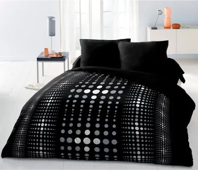 Produktbild von Husa pilota HOME LINGE PASSION, lavabila, negru\gri, 220x240cm
