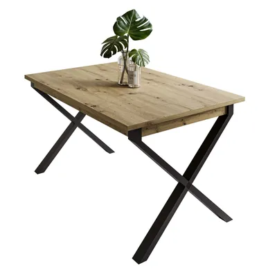 Obrázok produktu pre Stôl X ART 125 cm Artisan Oak