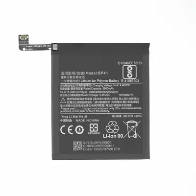 Produktbild von BP41 Akku für Xiaomi Mi 9T 4000 mAh Ersatzakku Batterie