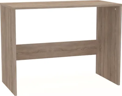Produktbild von Brüder-Möbel | Schreibtisch - Sonoma Eiche - 100 x 75 x 50 cm - Kompakter Bürotisch - Für Büro, Home Office, Kinderzimmer