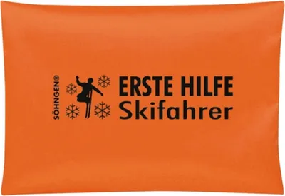 Produktbild von Erste-Hilfe-Set Skifahrer orange