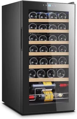 Produktbild von Weinlager für 28 Flaschen mit Temperaturregelung 5-18°C