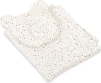 Produktbild von 2-teiliges Babybett-Set – Freebed Deckenverhinderer. Kopfklappbar, atmungsaktiv und sicher aus Baumwolle