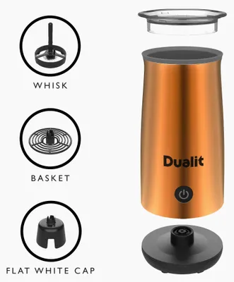 Produktbild von DUALIT | Milchaufschäumer, MILK&CHOCLATE, kupfer