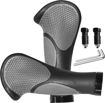 Obrázok produktu pre Ergonomické rukoväte na bicykel pre MTB, BMX a mestské bicykle – protišmykové, dvojité aretovanie, 22 mm