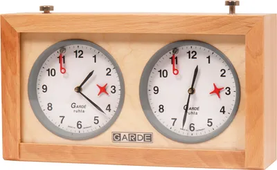 Obrázek produktu pro Šachové hodiny Garde Classic dřevěná skříňka