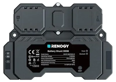Imagen del producto de Shunt para batería de 300 amperios con Bluetooth integrado para el monitoreo de la batería
