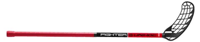 Productafbeelding van Floorball Stick Unihoc Fighter 35 - 96 Cm - Recht Rood/zwart