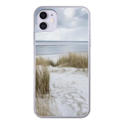 Produktbild von MuchoWow® Handyhülle Schutzhülle Hülle für iPhone 11 Nordsee - Dünen - Wasser Silikon Softcase Handy Hülle - Handytasche