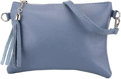 Image de Petit sac en cuir noir, style sac à bandoulière en jean, 22 x 15 cm, G248