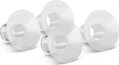 Obrázek produktu pro Philips AVENT Hands-free SCF554/11 Malé nástavce na bradavky, Odsávačka mléka, Silikon, Průhledná, S, 4 kusů