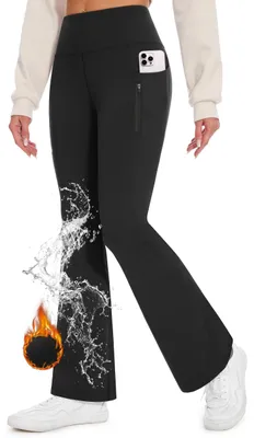 Productafbeelding van Dames Winterbroek met Fleece Voering en Hoge Taille