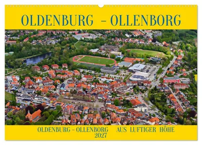 Produktbild von OLDENBURG OLLENBORG (Wandkalender 2027 DIN A2 quer), CALVENDO Monatskalender