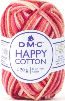 Image de DMC Happy Coton - fil doux 100% coton, 392, (Couleur 652)