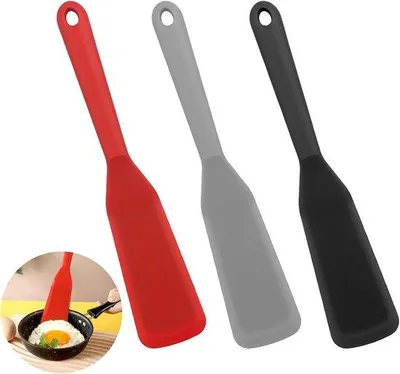 Produktbild von Silikonspateln - hitzestabil - vielseitig - 3 Stück