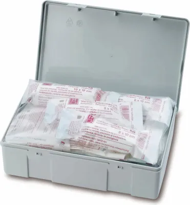Produktbild von Cimco Kfz-Verbandskasten im Kunstoffkoffer DIN 13164, 225 x 165 x 70 mm 142008