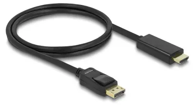 Produktbild von DeLOCK Displayport/HDMI, 1m, 1 m, Displayport, HDMI Typ A (Standard), Männlich, Männlich, Gerade