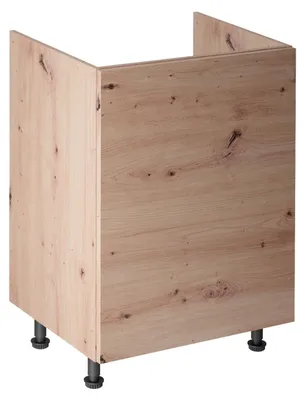 Produktbild von VALEN Spülenunterschrank mit einer Tür – Breite 60 cm, Eiche handwerklich gefertigt