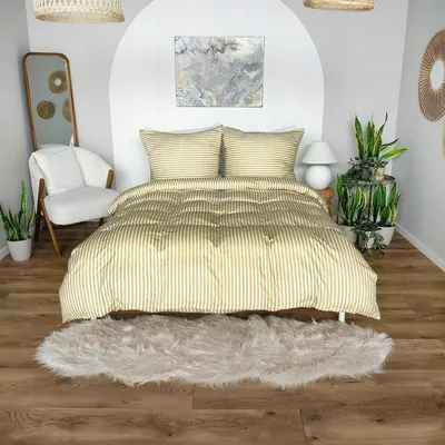 Produktbild von Eusebia Home Bettwäsche-Set 140x200 Mikrofaser Streifen