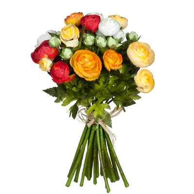 Obrázok produktu pre Kytica Ranunculus oranžová - 35 x 26 cm