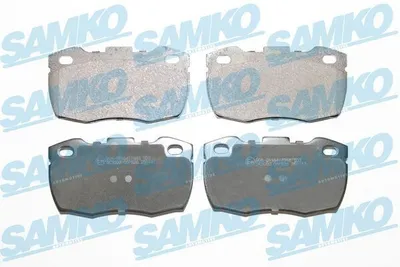 Produktbild von SAMKO Bremsbeläge Satz Vorne Bremsklötze für LAND ROVER Defender SUV (L316) 5SP626