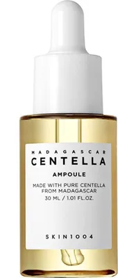 A product shot of a skincare ampoule bottle.