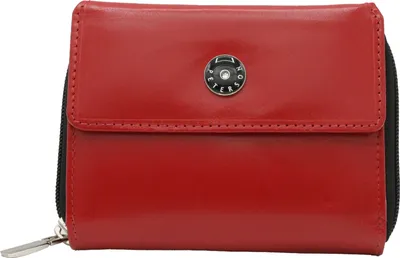 Produktbild von Peterson Portemonnaie aus Leder für Frauen Yaatiruu rot One size