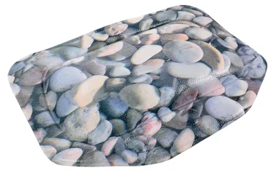 Produktbild von Badewannenkissen Kopfstütze PVC Atmungsaktives Badezimmerkissen mit Saugnäpfen Ergonomisches Kissen für Spa und Nackenentspannung