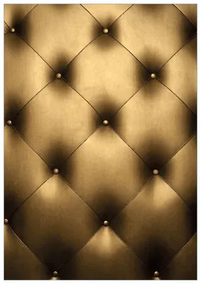 Produktbild von Wallario Premium Glasbild, freischwebende Optik, kräftige Farben, Größe 100 x 70 cm Motiv Goldene Ledertür