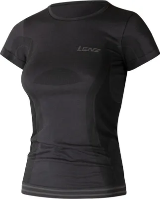 Obrázek produktu pro Dámské tričko Lenz 6.0 Merino s kulatým výstřihem, černá, L
