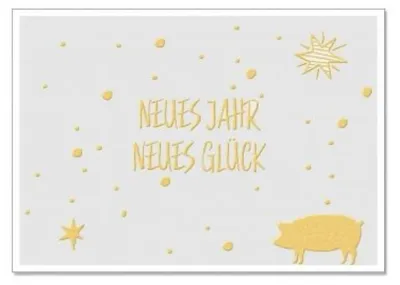 Produktbild von Postkarte, NEUES JAHR NEUES GLÜCK